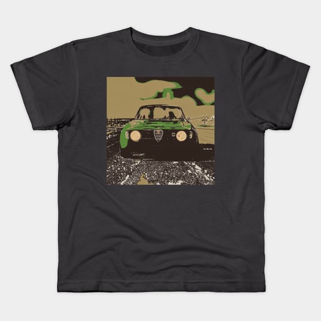 Alfa GTA Kids T-Shirt by ConceptYellow